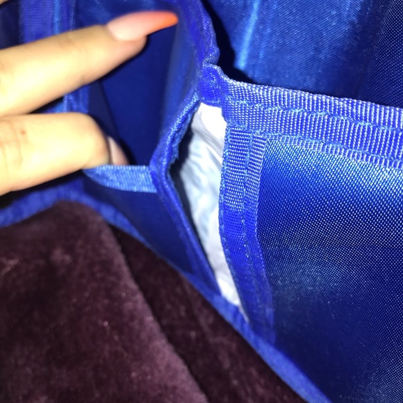 HELLO KITTY ROYAL BLUE VINTAGE WALLET - Picture 7 of 9